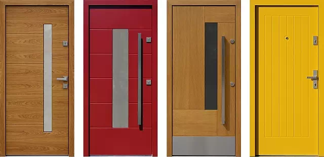 Przykłady modeli nowoczesnych drzwi zewnętrznych